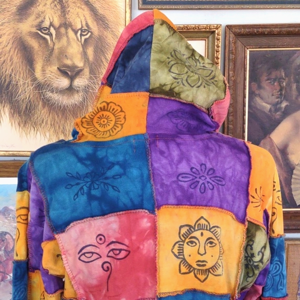 Patchwork Zip Up Riding International - image 7